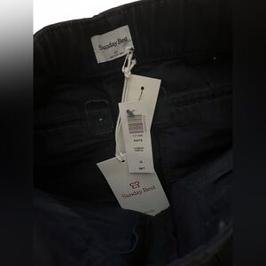 Sunday Best KAYA Admiral Navy Casual Cargo Jean Skirt